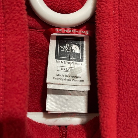 NWOT The North Face Cowl/Turtle Neck Zip up Pullover Fleece Sweater XXL - Picture 5 of 7
